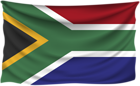 South Africa Wrinkled Flag