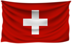 Switzerland Wrinkled Flag