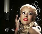 Christina Aguilera Black Wallpaper
