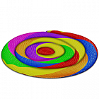 CocoaVille Swirl Candy Rug