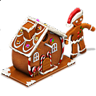 SnowVille Gingerbread House