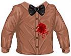 Spies Vs Super Villains Blood Stained Shirt Brown
