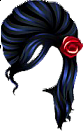 YMA Tribute Beehive Hair Black